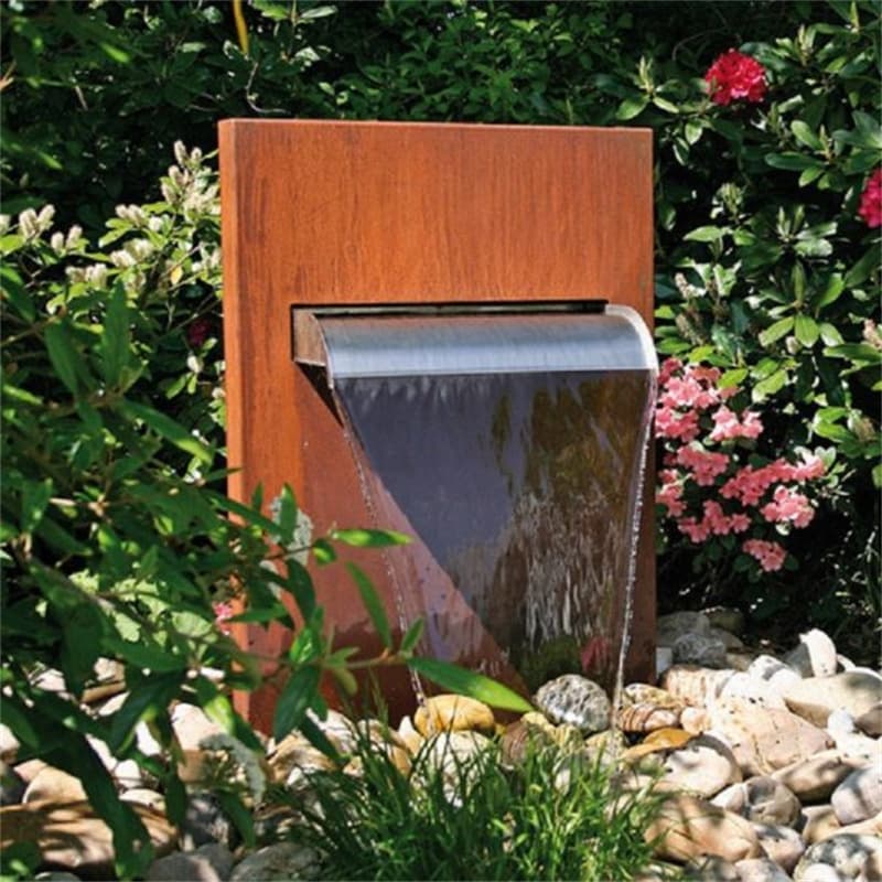 Eye-Catching Backyard Corten Water Fountain Supplier